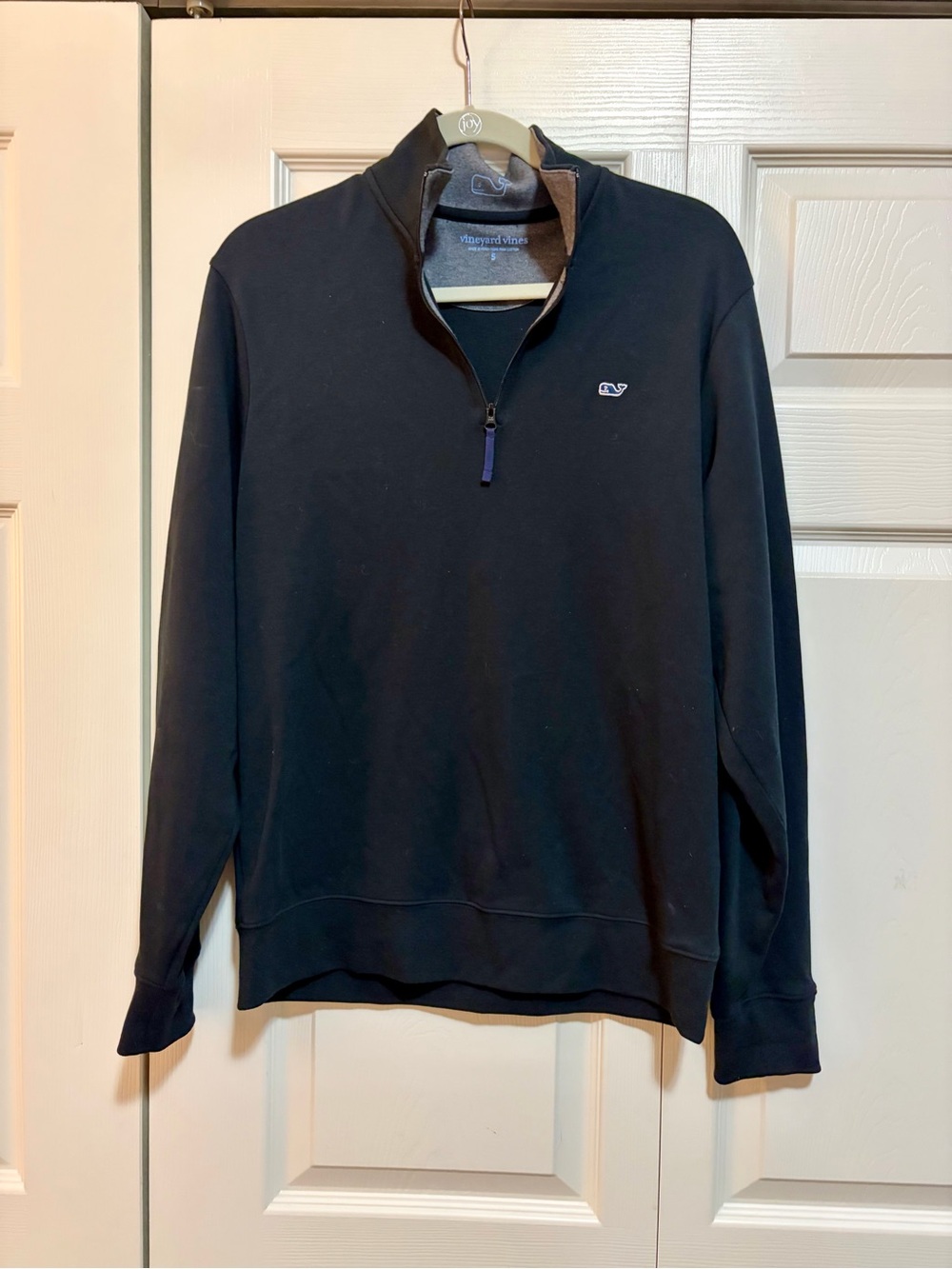 Vineyard Vines Men's Navy Half-Zip Pullover Sweater